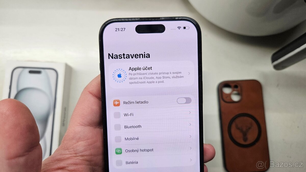 Apple iPhone 15 tmavý 128GB - aj vymením - 7