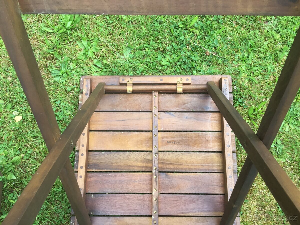 Set zahradního nábytku - stůl a 2 židle - 7