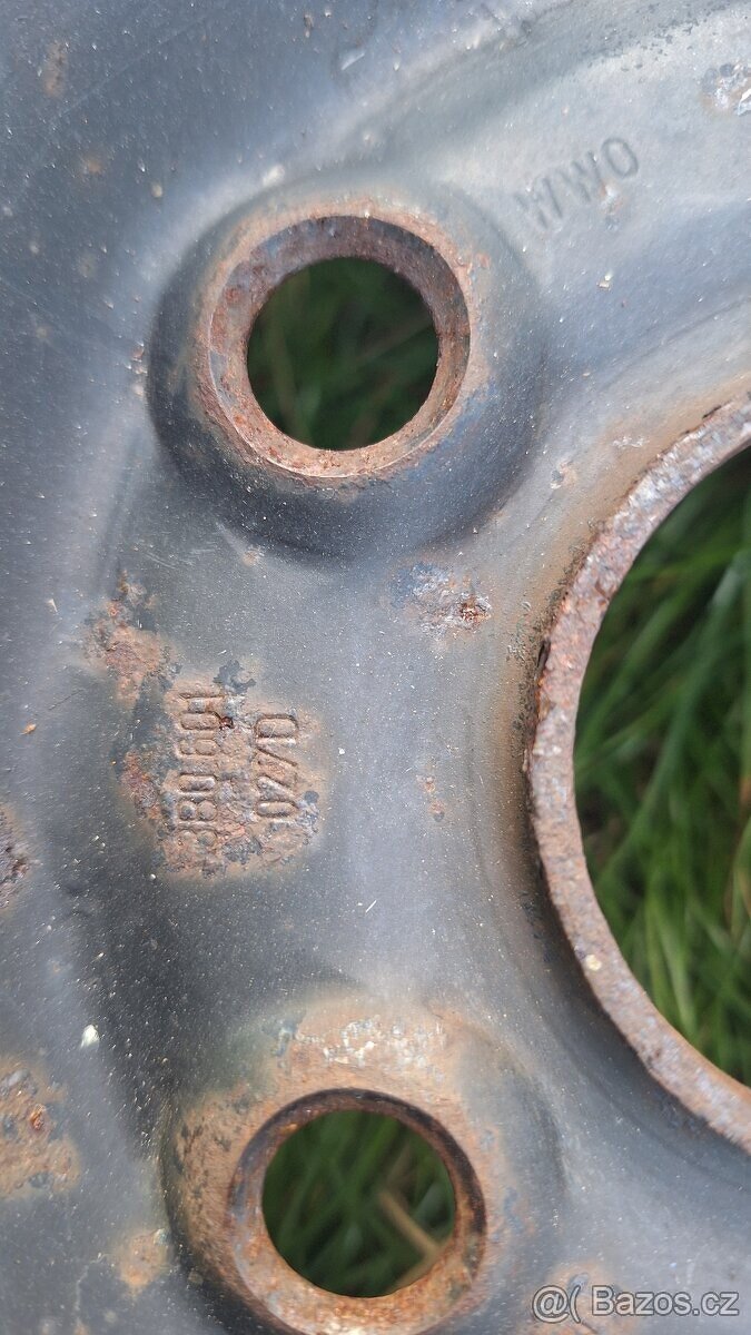 Plechové disky 5x112 6Jx15 ET37 - 7