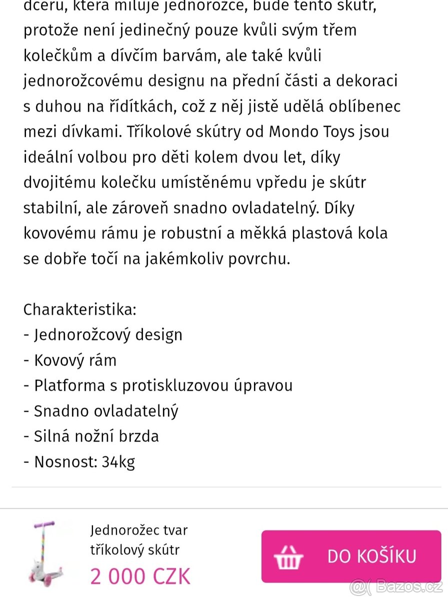 Koloběžka jednorožec 🦄 - 7
