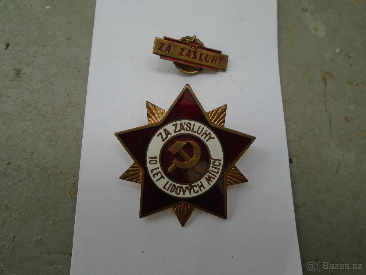 ODZNAKY MINCE A VYZNAMENANÍ - 7