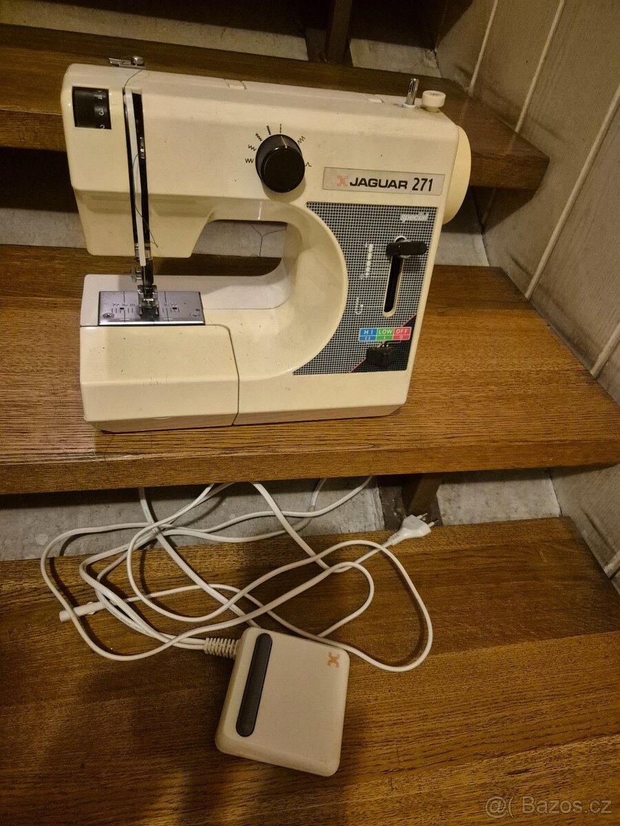 Kompaktní elektrický šicí stroj Jaguar 271 - 7