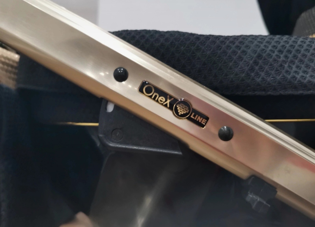 Kočárek 2v1 Junama Onyx Gold - 7