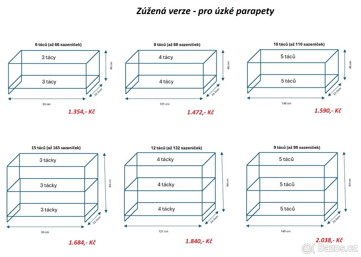 Stojan na sazeničky - 7