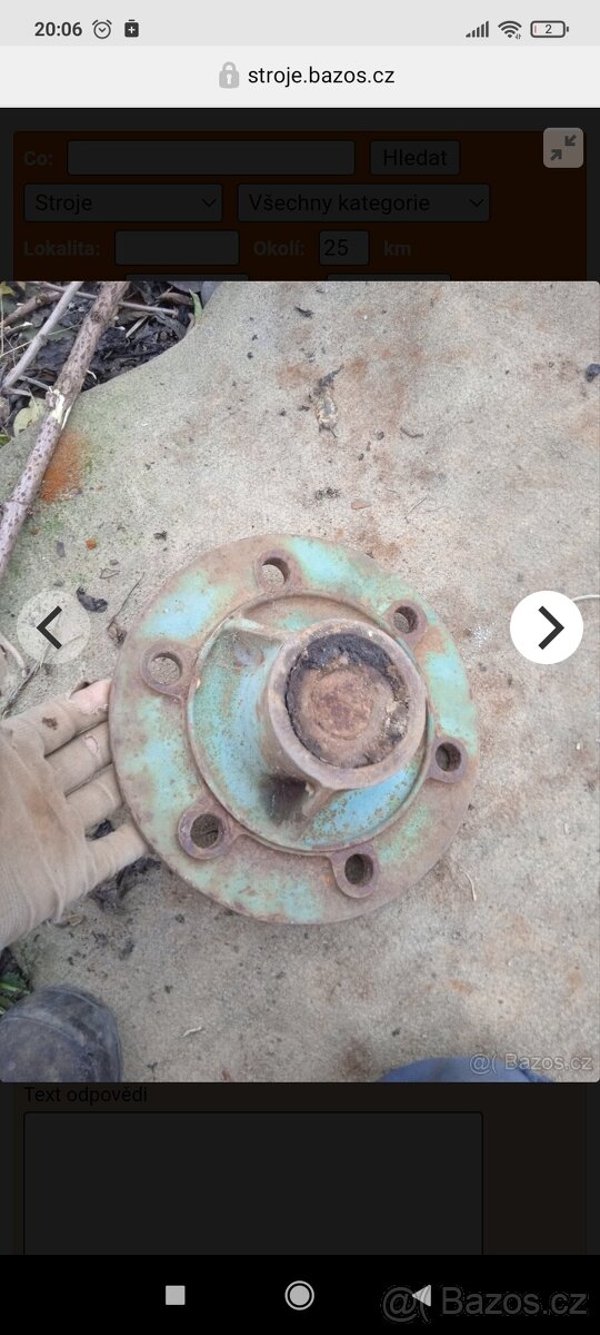 Náboj kola na vlekčku - 7