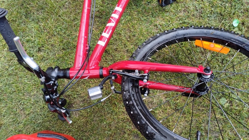 Dětské kolo Levit KOGO 20" Red pearl 2022 hezký stav - 7