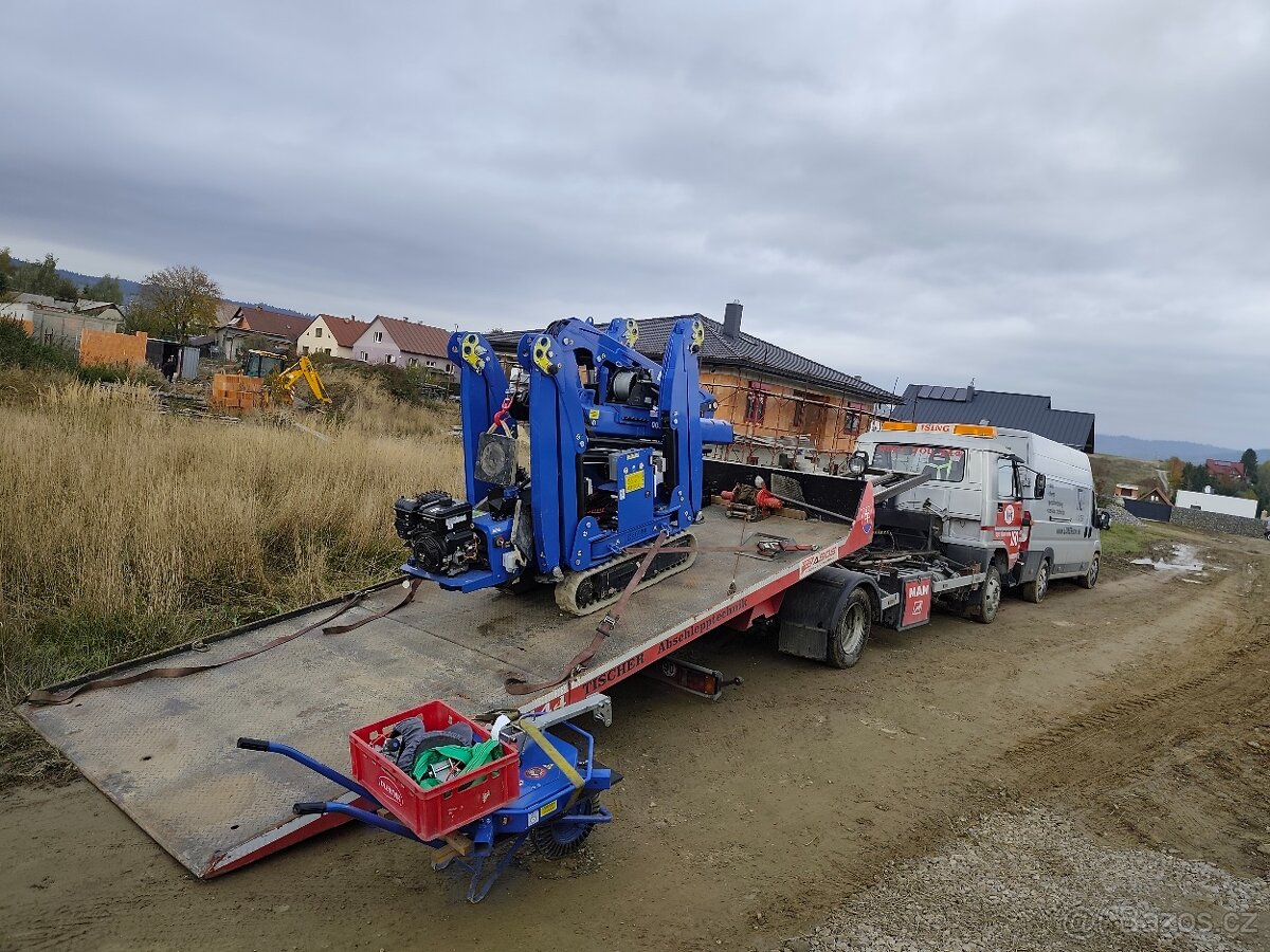 Jeřáb... Mini jeřáb... Pásový mini jeřáb... - 7