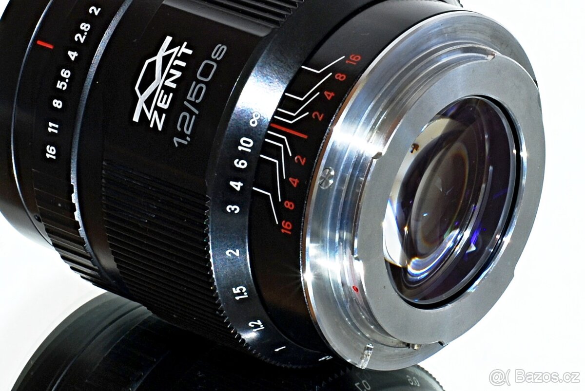 Zenitar-C 1,2/50mm bajonet Canon EF pro Sony E - 7