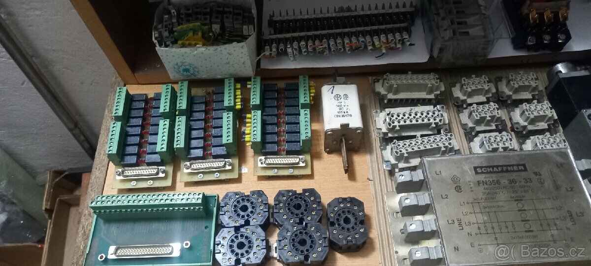 CNC Frezka TOS elektro součastky nahradni dily - 7