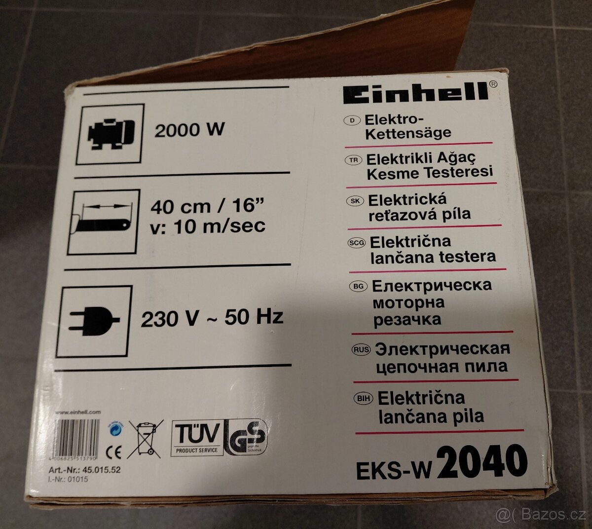 Elektrická řetězová pila Einhell EKS-W 2040 - 7