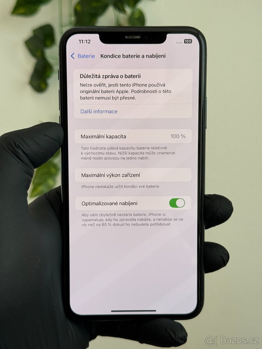 iPhone 11 Pro Max 64GB - 100% baterie - 7