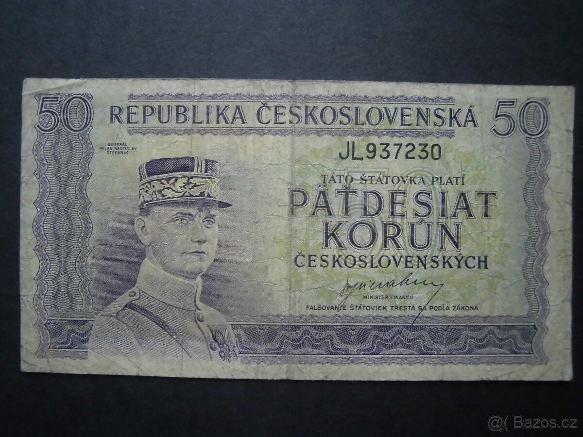 Státovky " Londýnské emise 1945 " - 7