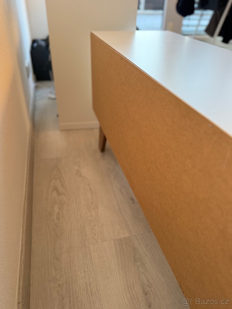 TV komoda NESS bílá - 7