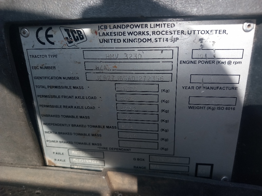 JCB FASTRAC 3230 - 7