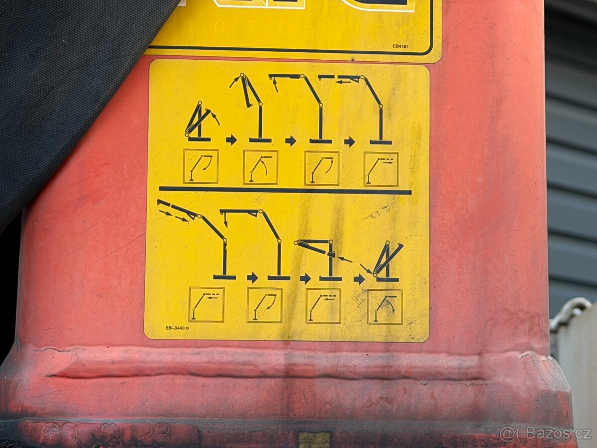 DAF CF, 75.360, 6X2, PALFINGER 12500 - 7