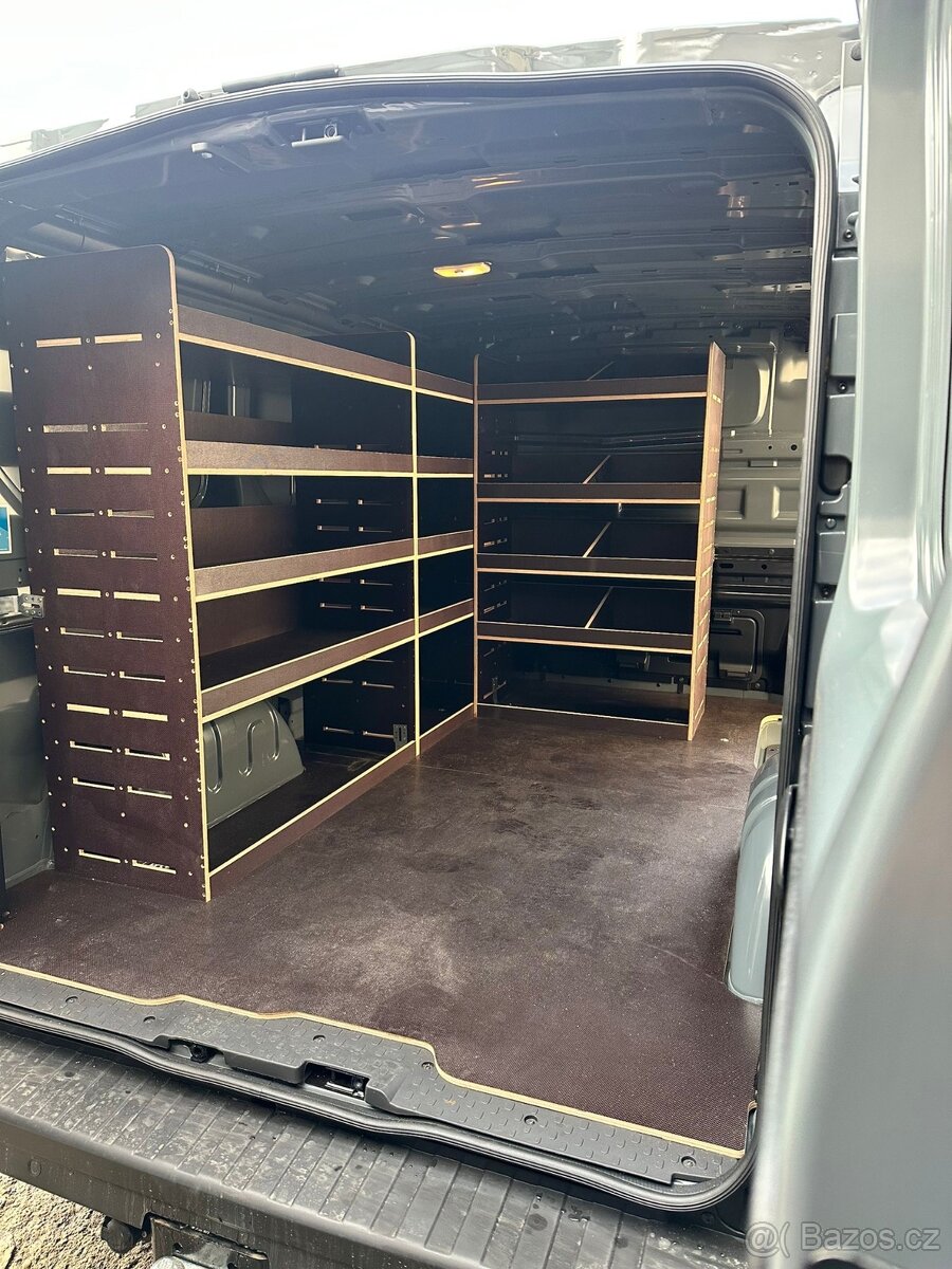 Regály, vestavba do Dodávky,furgon, CNC - 7