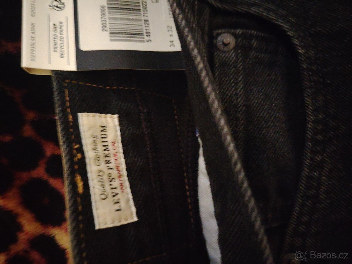 Pánské džíny Levi's Nové.. - 7