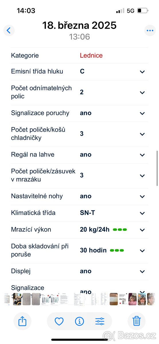 Lednice s mrazákem - 7