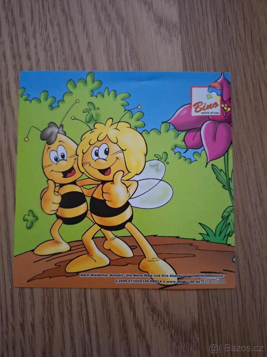 Dřevěné kostky Včelka Mája - 7