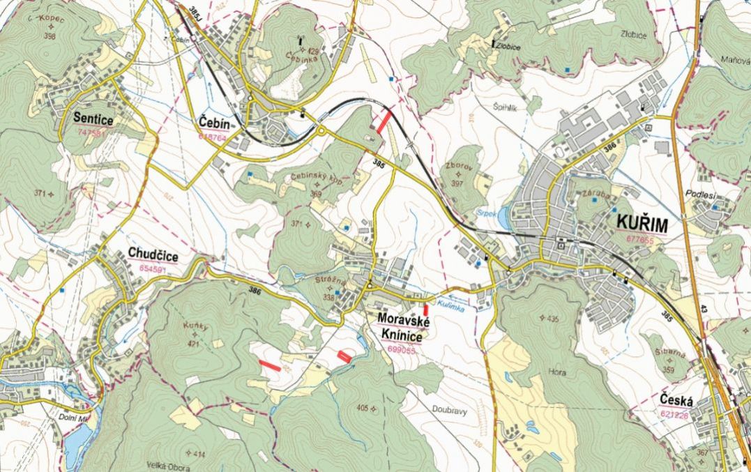 Zemědělská půda, prodej, Knínice, Blansko - 7