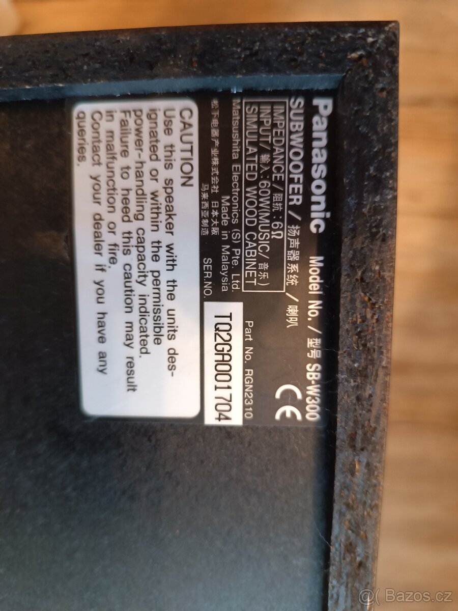 Systém domácího kina Panasonic - 7