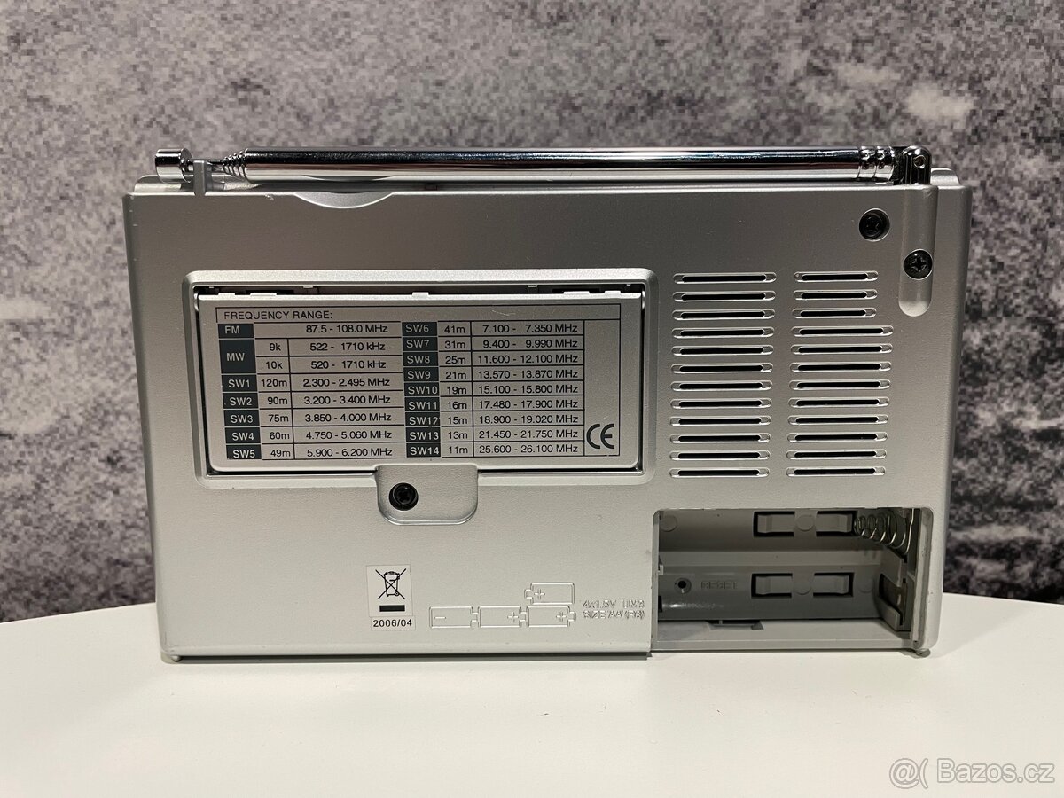 Sangean ATS-404 AM/FM Stereo/SW Receiver - 7