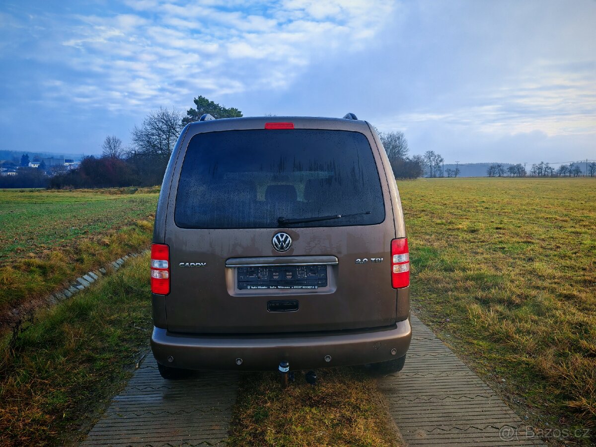Vw Caddy 2.0tdi 103kw, klima, tažné, dovoz. - 7