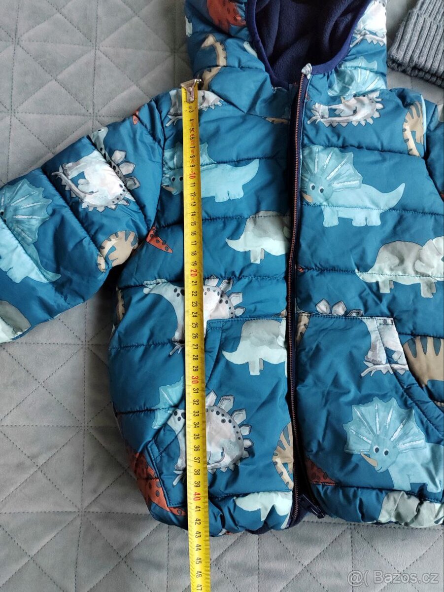 Skvělá zimní nepromokavá bunda + nová čepice (set) - 7