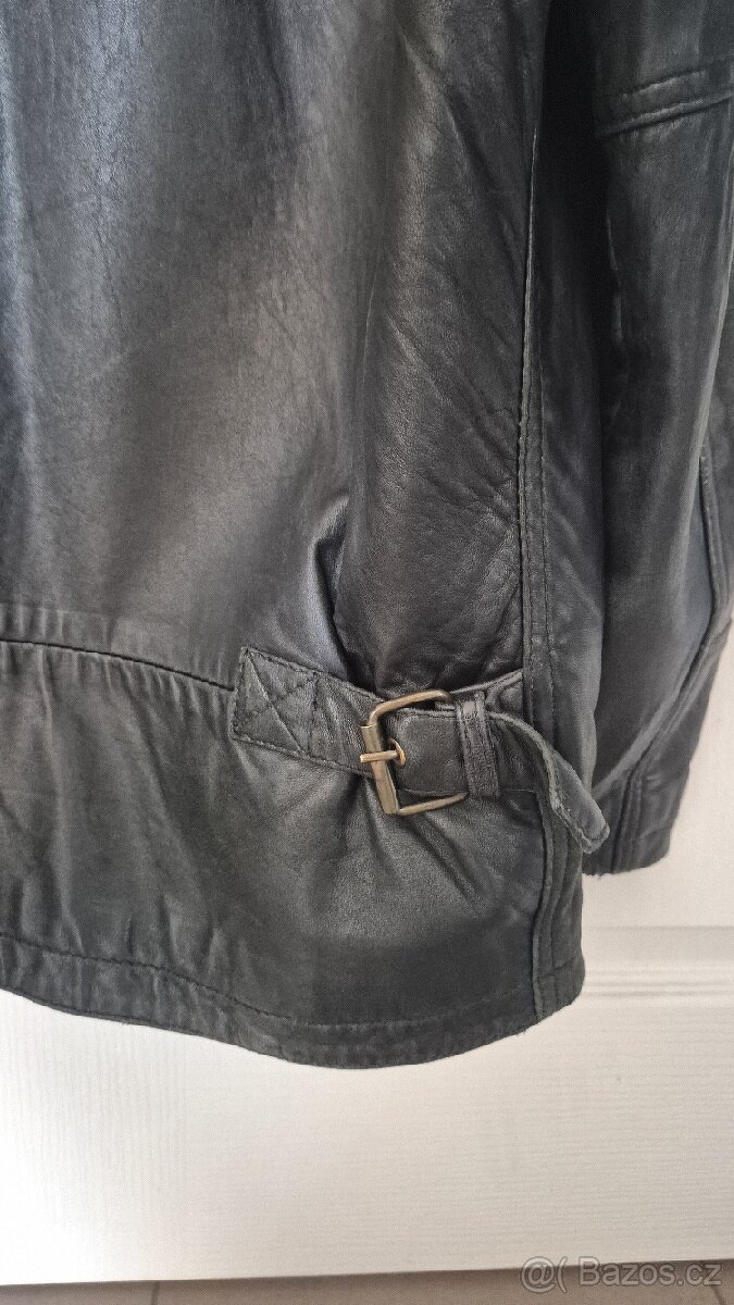 Pánská kvalitní kožená bunda M.Flues - 7