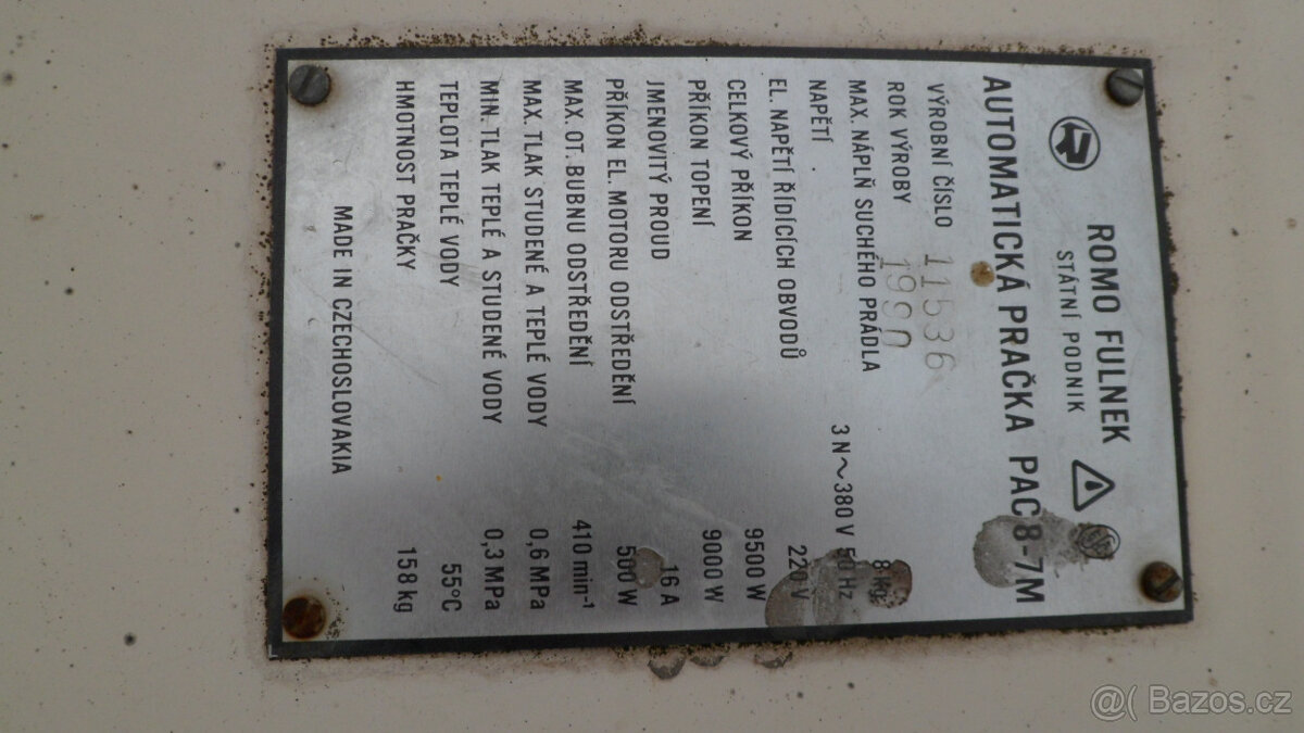 Díly z automatické pračky - 7