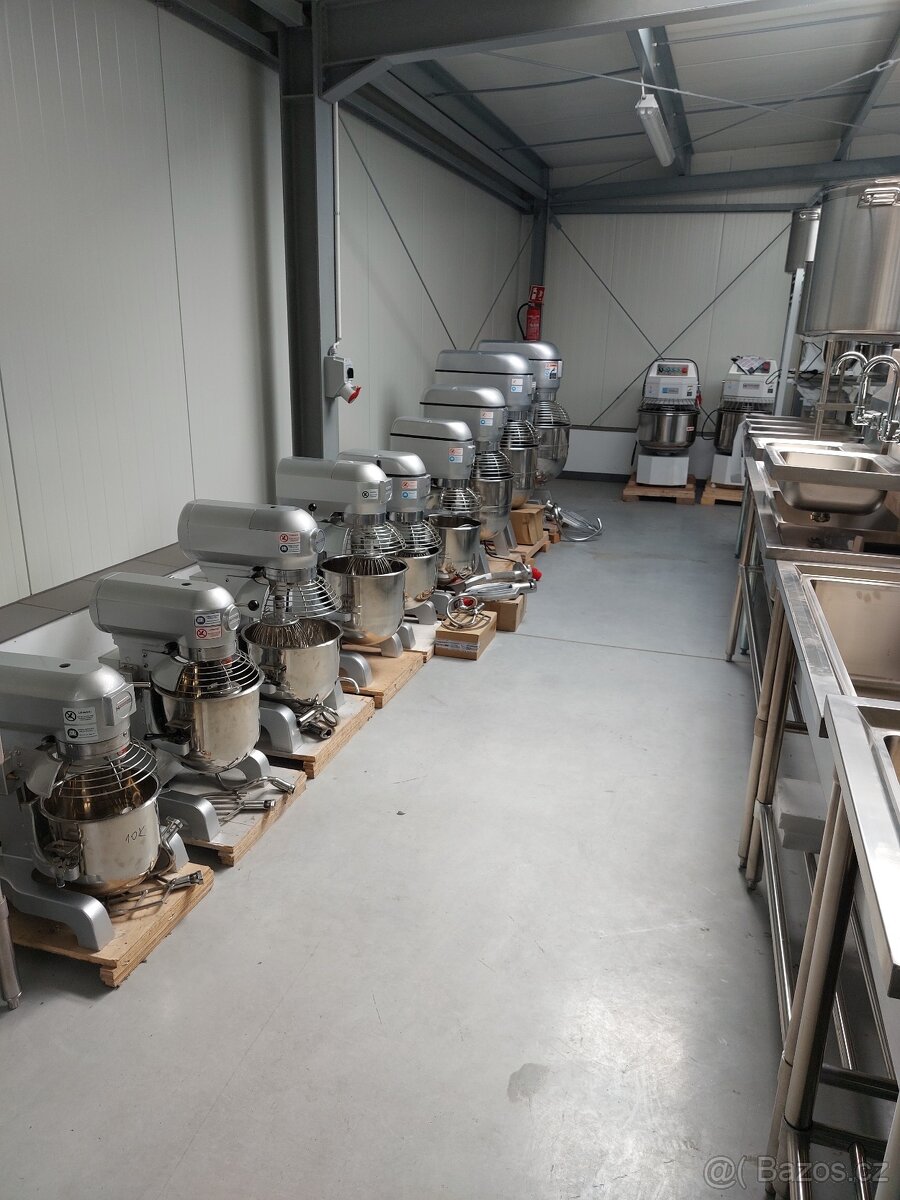 Kuchyňský robot 30 L šlehač hnětač těsta profi - 7