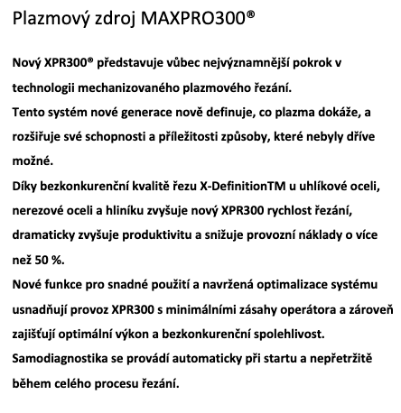 Plazmový řezací stroj DNR1530 - 7