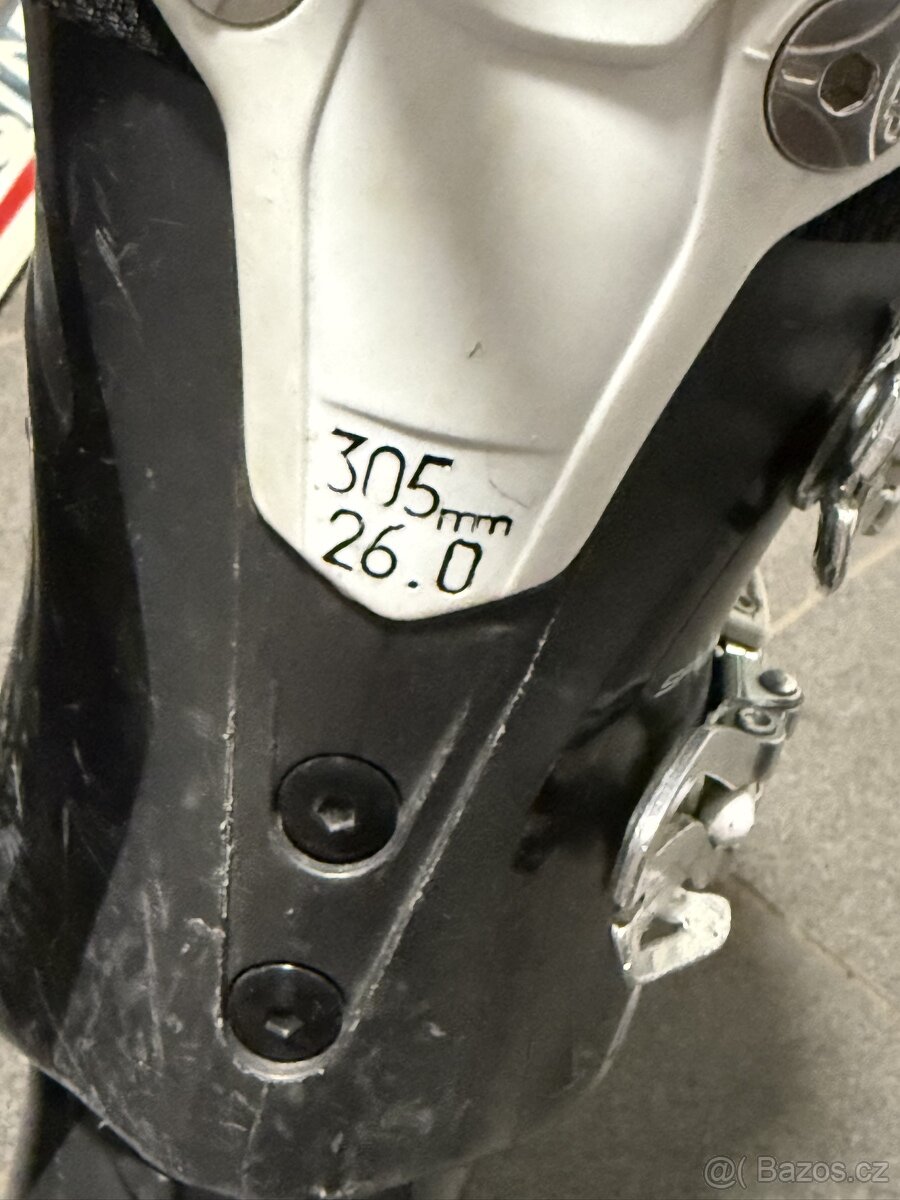 lyže 130cm+ lyžáky 40 - 7