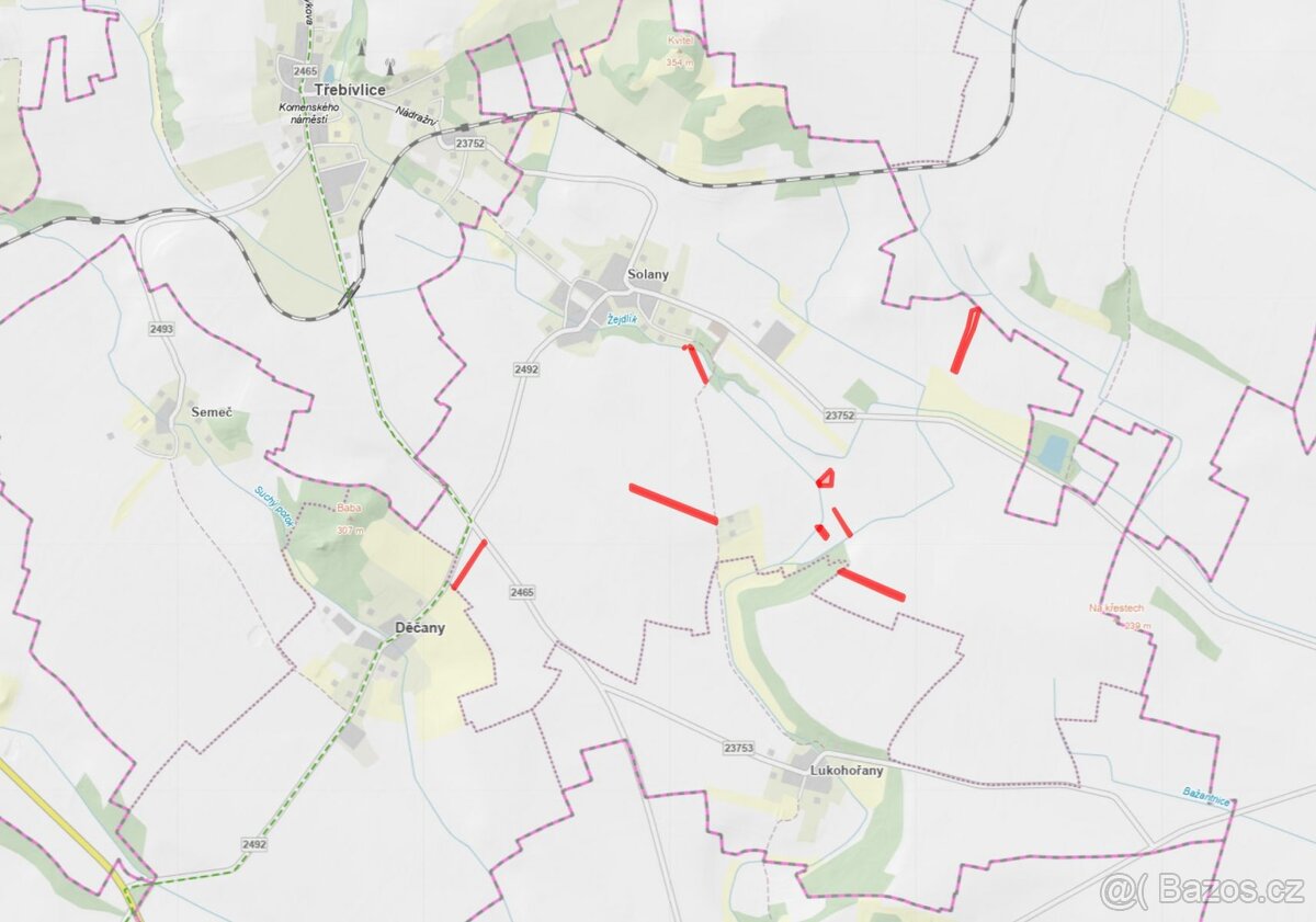 Zemědělská půda, prodej, Solany, Děčany, Litoměřice - 7