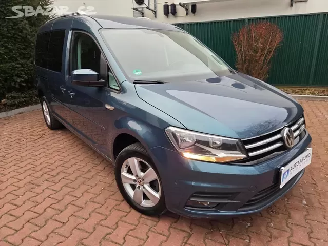 VW Caddy Maxi 2.0 TDI,1.Majitel,7.Míst,Comfortline,serviska - 7