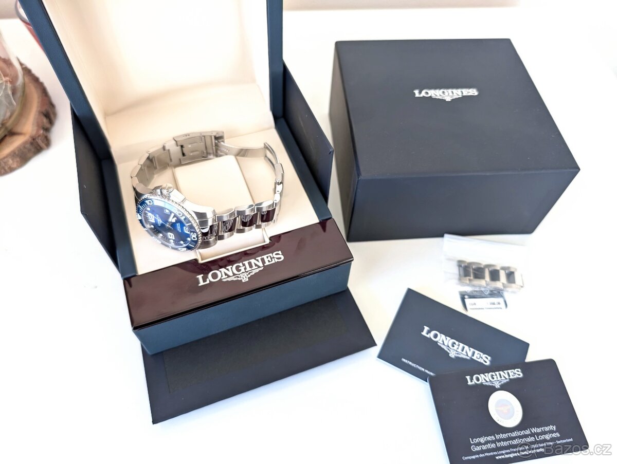 NOVÉ Longines Hydroconquest 41 Blue Ceramic Full Set - 7