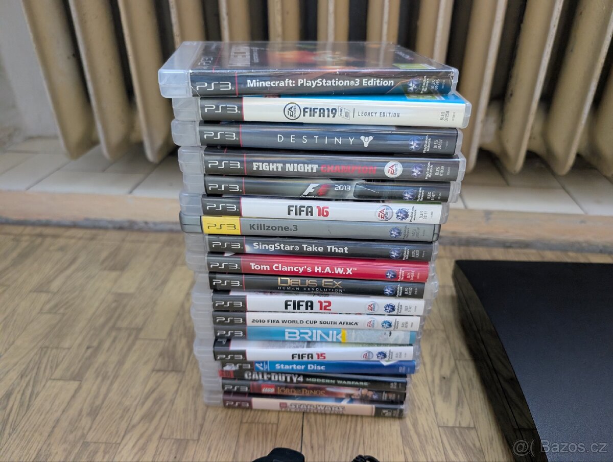 PlayStation 3 + hry a ovladač - 7