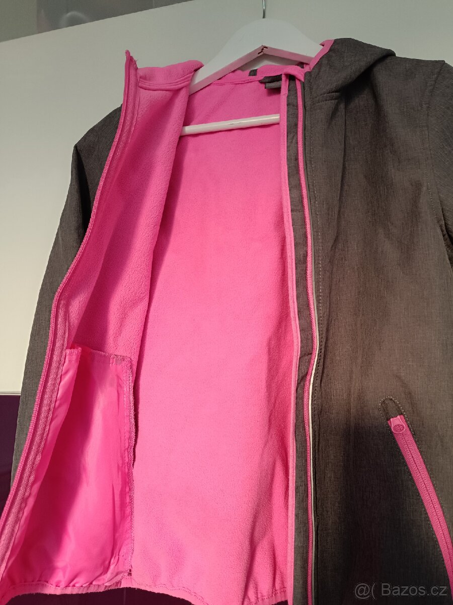 Softshellová bunda, šedá, vel. 134/140 - 7