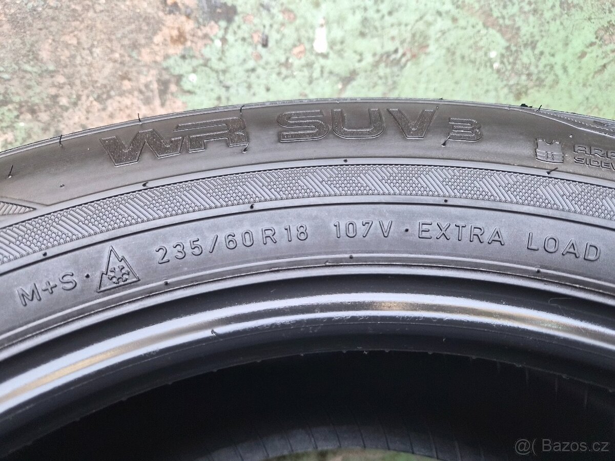 Pár zimních pneu Nokian WR SUV3 235/60 R18 XL - 7