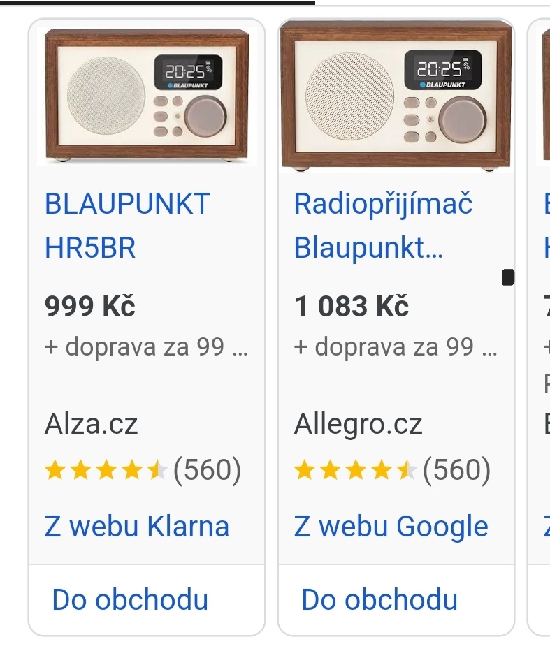 BLAUPUNKT HR5BR RADIO BUDÍK SD USB AUX - 7