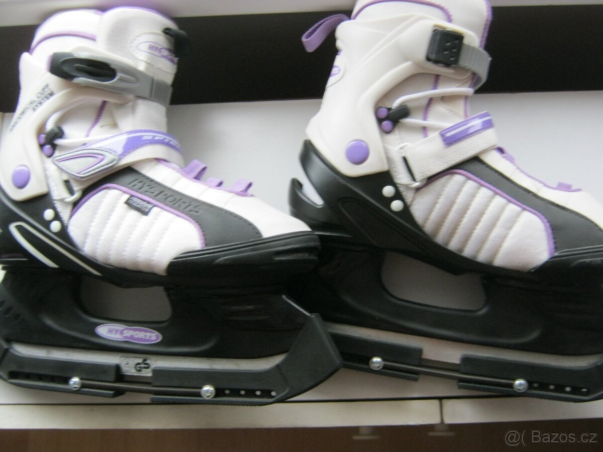 Dámské brusle HYSPORTS vel.38, vnitřní stélka 24cm - 7
