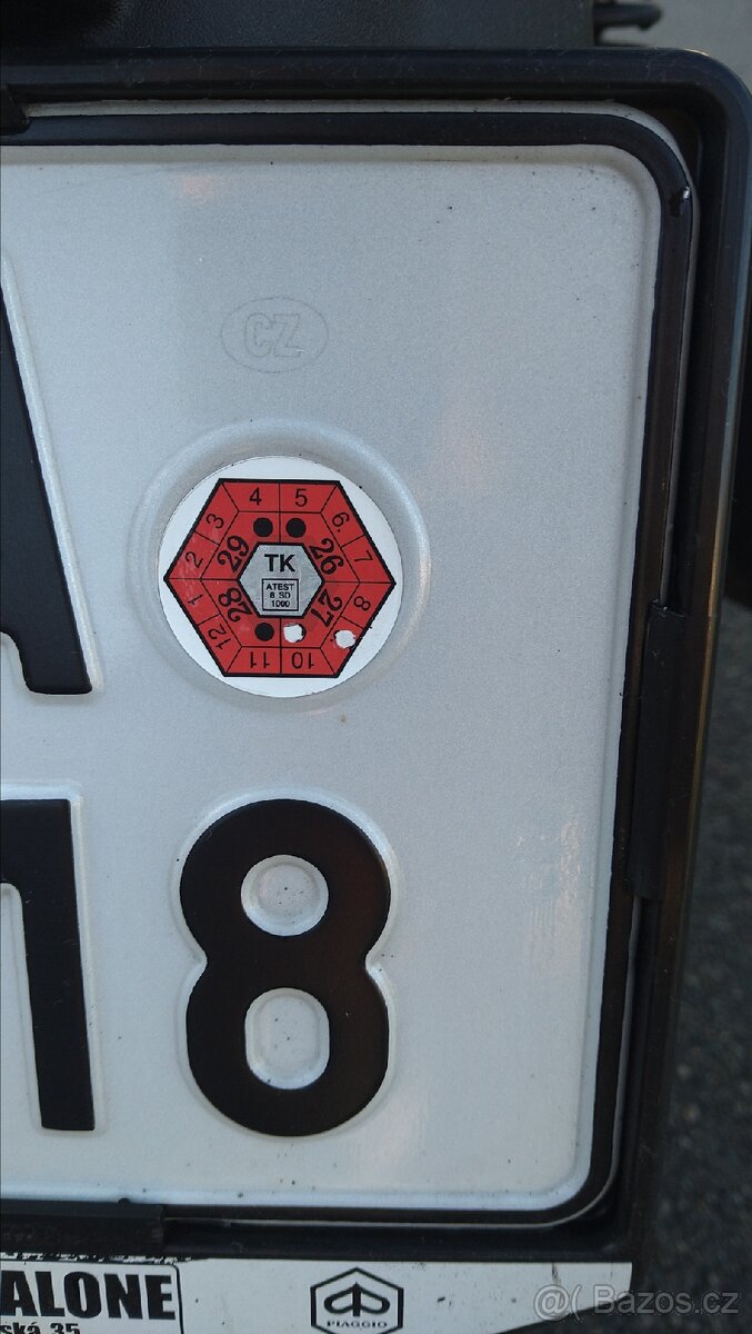 Piaggio Beverly 125, původ ČR, najeto 10 tisíc, zimní cena - 7