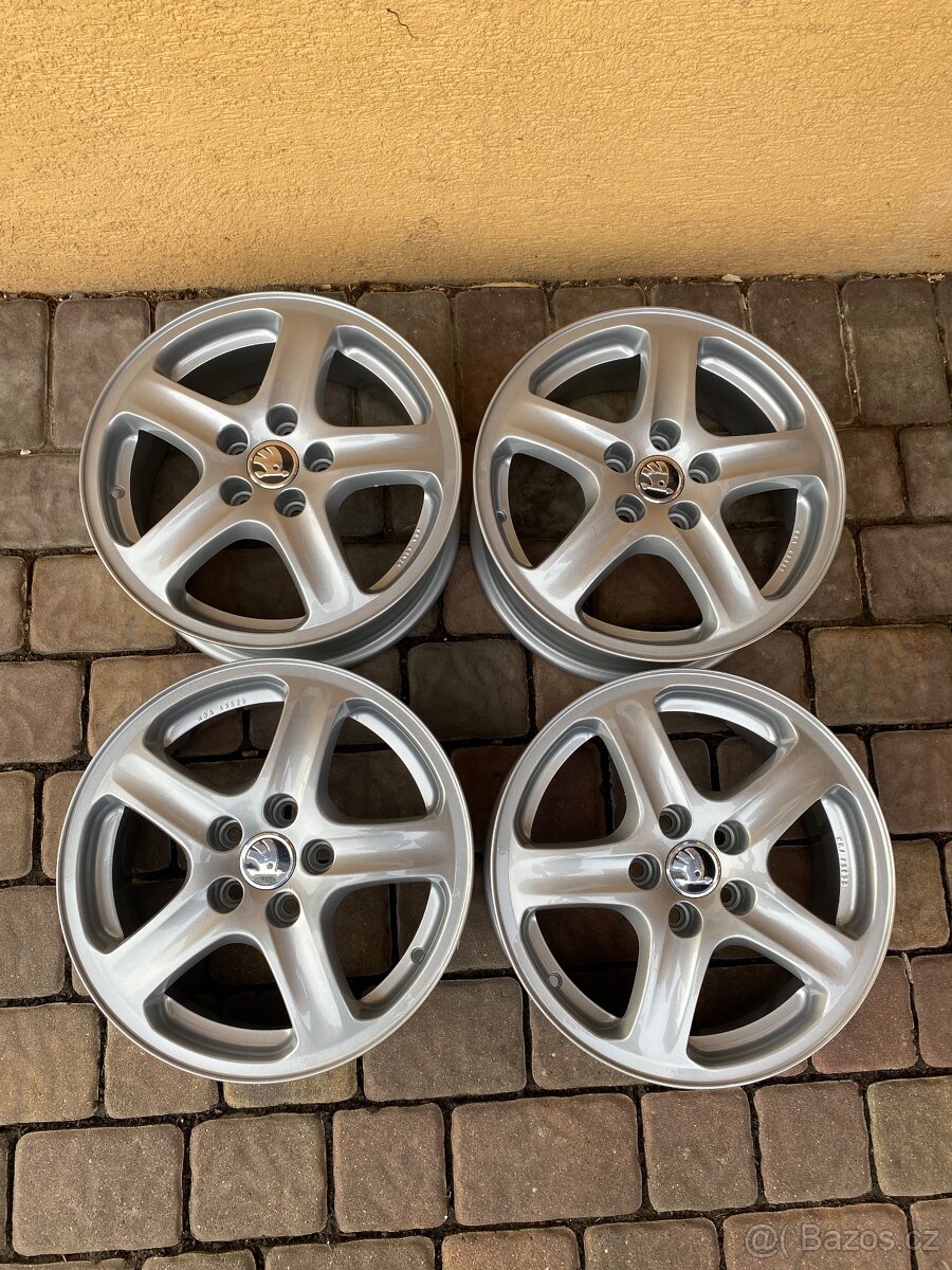 ALU KOLA ŠKODA FABIA R15’ 5X100 - 7