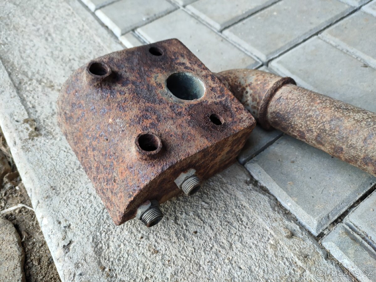 Předehřívač sání stabilní motor Slavia brnkací - 7