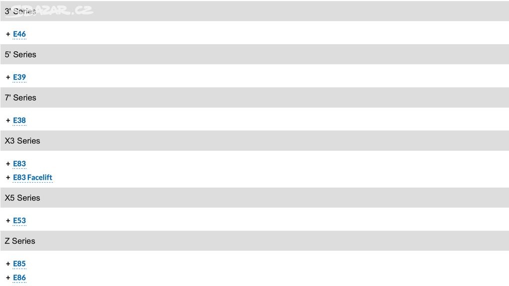 ‼️Páčka spínač blikrů - BMW - 7