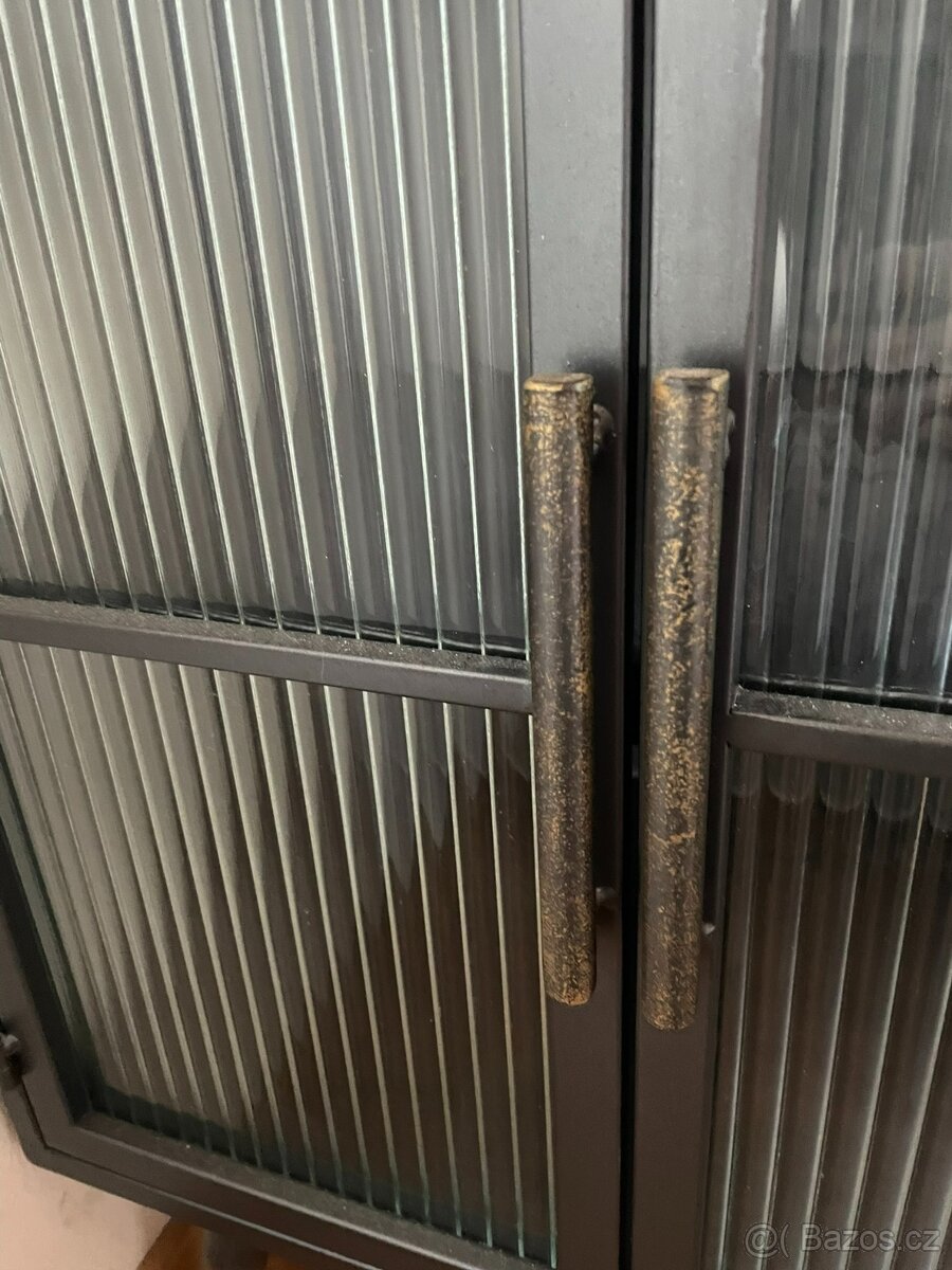 Skleněná industriální komoda Kare Design - 7