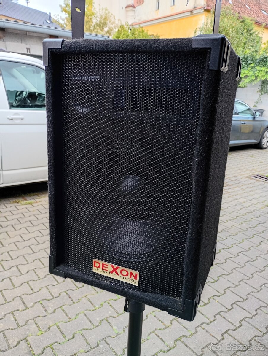 Kompletní Reprosoustava DEXON TS1204 + stojany + Swarm 4 FX - 7
