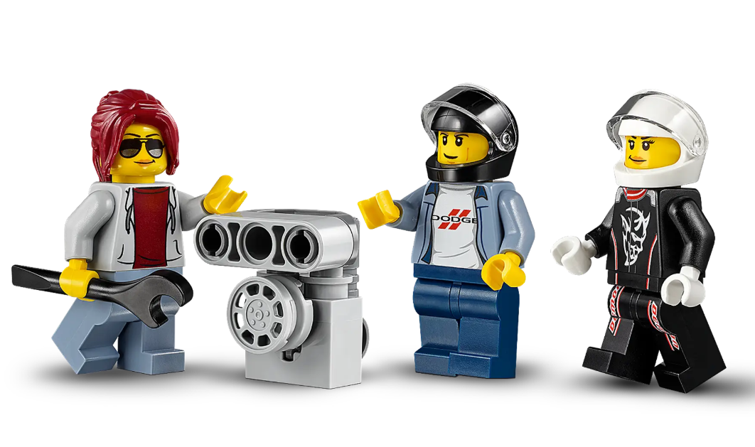 Nové LEGO 75893 2018 Dodge Challenger SRT Demon a 1970 D - 7