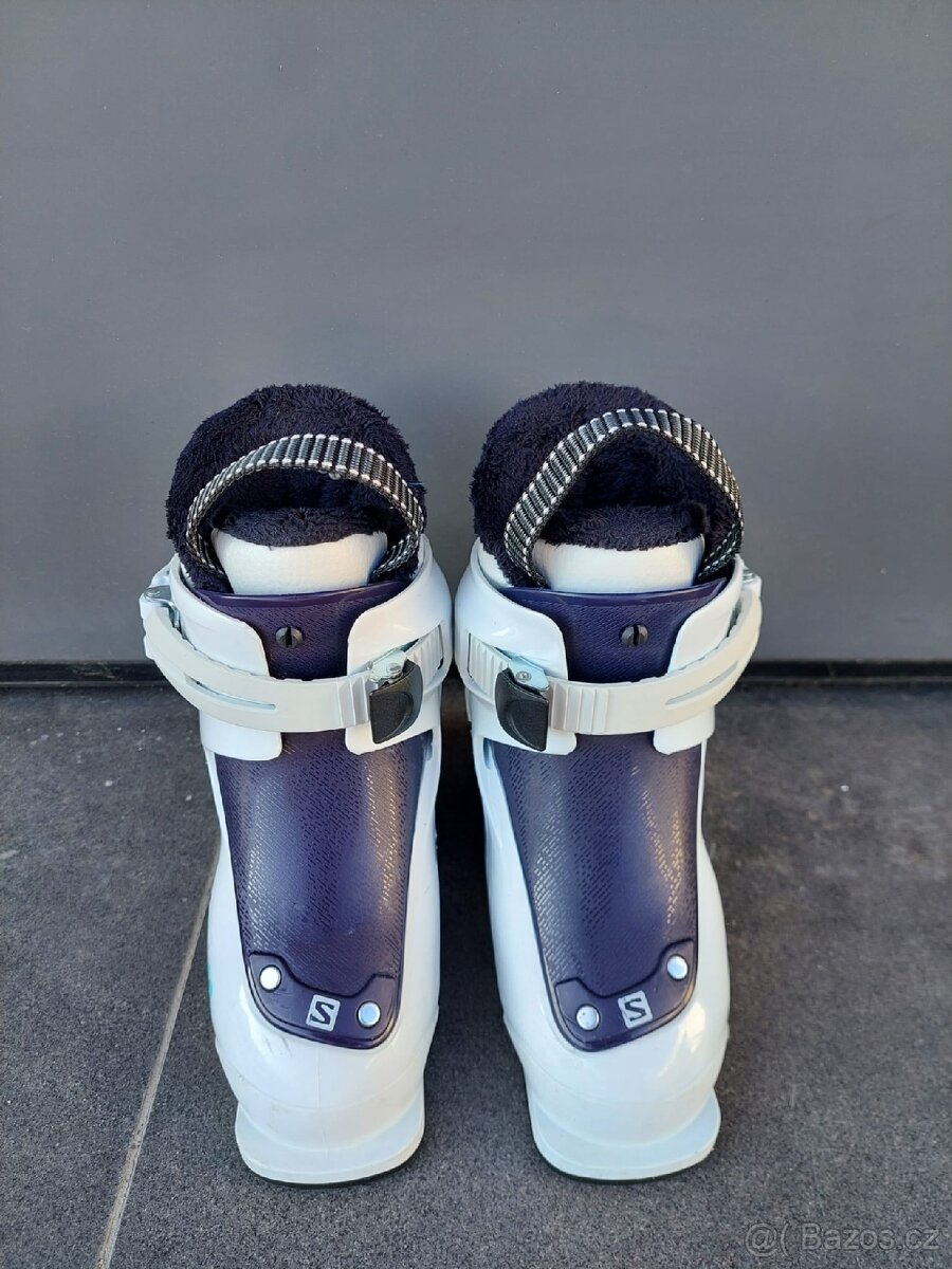 Dětské lyže K2, 76 cm + lyžáky SALOMON - 7