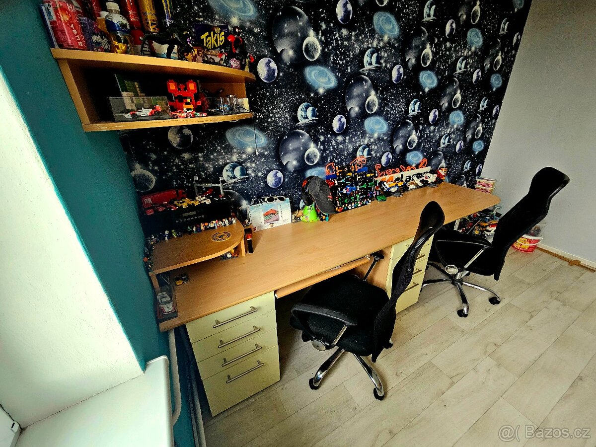 Dětský studentský pokoj nábytek skříně - 7